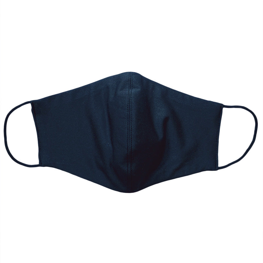 3ply Reusable, Washable Cloth Face Mask, S-M, Black - SURVIVAL