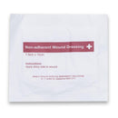 Non-adherent wound dressing, sterile