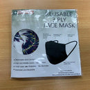 3ply Reusable, Washable Cloth Face Mask, S-M, Palm Leaves - SURVIVAL