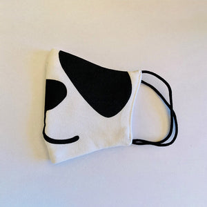 3ply Reusable, Washable Cloth Face Mask, Kids Panda - SURVIVAL