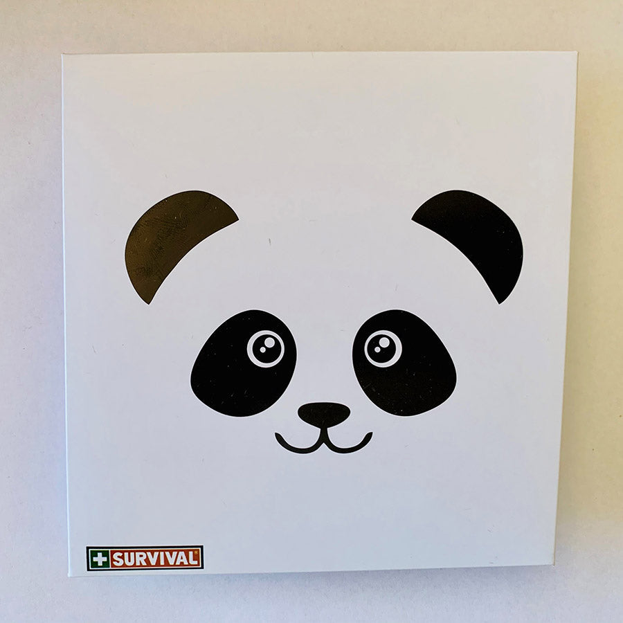 3ply Reusable, Washable Cloth Face Mask, Kids Panda - SURVIVAL