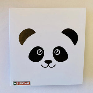 3ply Reusable, Washable Cloth Face Mask, Kids Panda - SURVIVAL