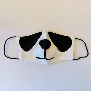3ply Reusable, Washable Cloth Face Mask, Kids Panda - SURVIVAL