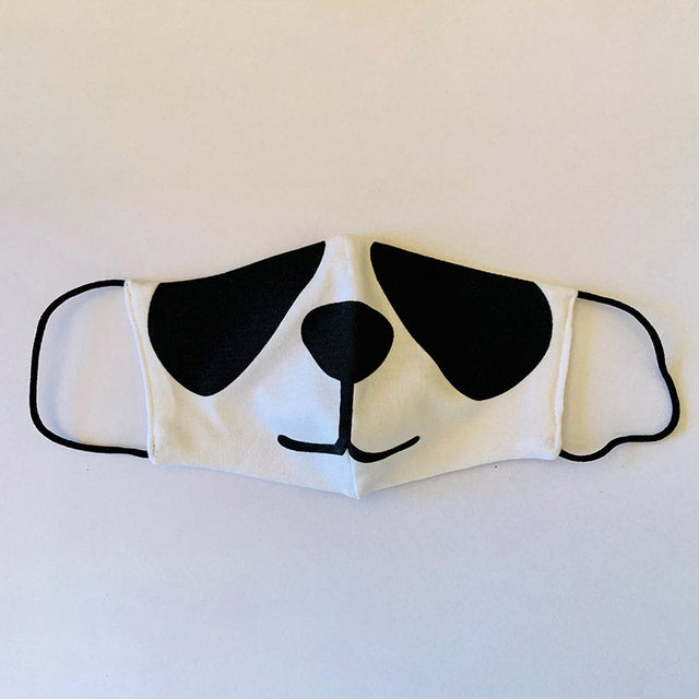 3ply Reusable, Washable Cloth Face Mask, Kids Panda - SURVIVAL